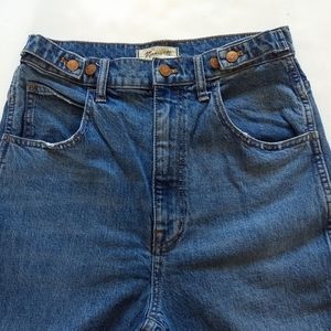 Madewell Tab-Waist Highest-Rise Straight Jeans